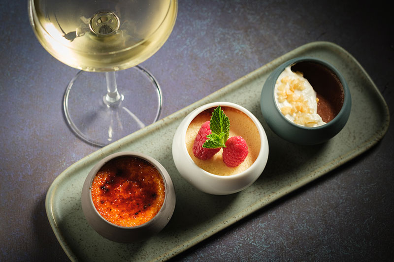 astrea dessert flight